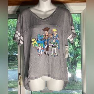 Toy Story 4 Hi-Lo T-Shirt - Size Juniors XL